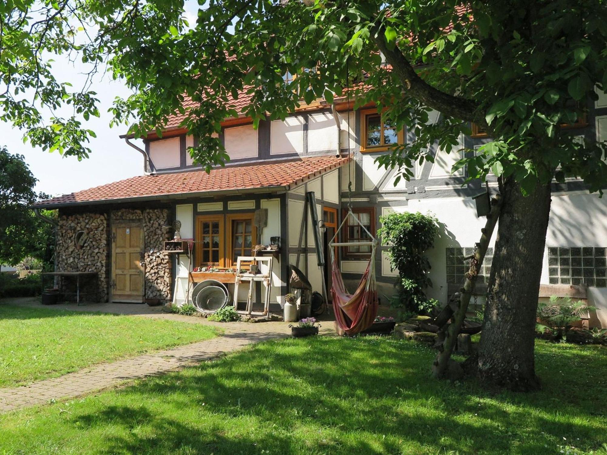 Fachwerktraum Im Hof Leilighet Alheim Eksteriør bilde